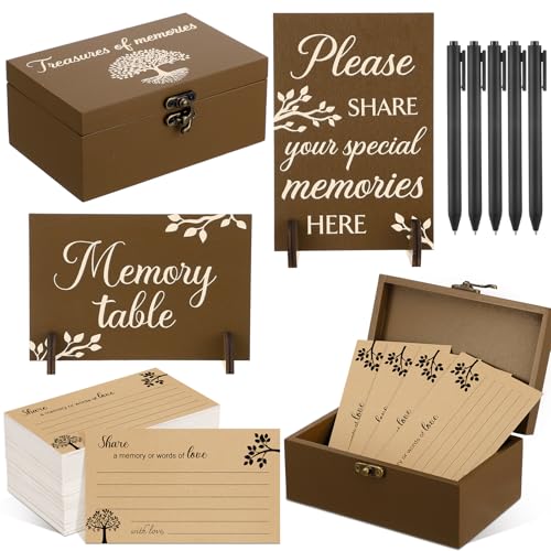 Gilprop 112 Pcs Share a Memory Cards for Celebration of Life, Tree - style: Tree
