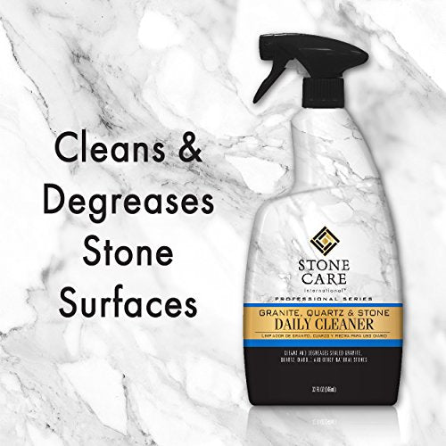 Stone Care International Granite Cleaner - 32 Fluid Ounces (4 Pack) Granite Marble Quartz Tile Travertine Limestone Slate Clean - size: 4 Pack