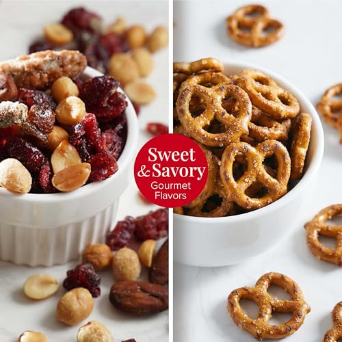 Broadway Basketeers Sympathy Condolence Gift Tower Basket, Cookies & Snacks | Food gift tower with cookies and snacks to comfort family and friends after loss. Kosher shiva basket.