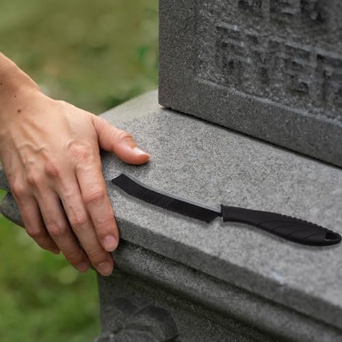 13 Pcs Headstone Cleaner for Grave Tombstone Cleaning Tools Granite and Stone Daily Cleaner with Spray Bottle,Scrub Brush,Sponge,Towel,3 Disposable Gloves,Crevice Brush,2 Plastic Scrapers
