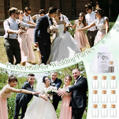 Jingmore 50 Sets Wedding Favors for Guests Let Love Grow Gift, Leaves - style: Leaves