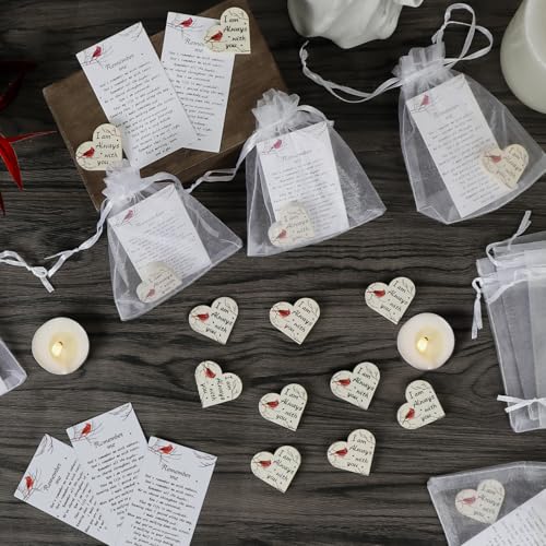 GUDELAK 50 Sets Funeral Favors for Guests, Cardinal Memorial Gifts - size: 50PCS