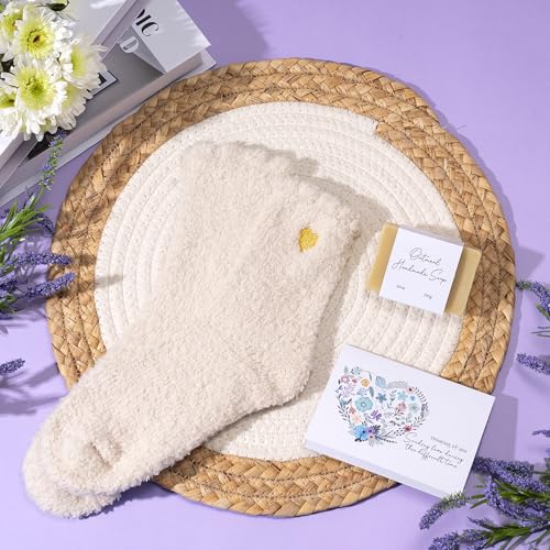 Sympathy Gift Baskets for Loss of Loved One Mother Father Husband Mom Dad, Memorial Condolences Bereavement Grief Gifts for Loss, Miscarriage Gifts for Mothers Women Care Package Box w/Purple Pillow