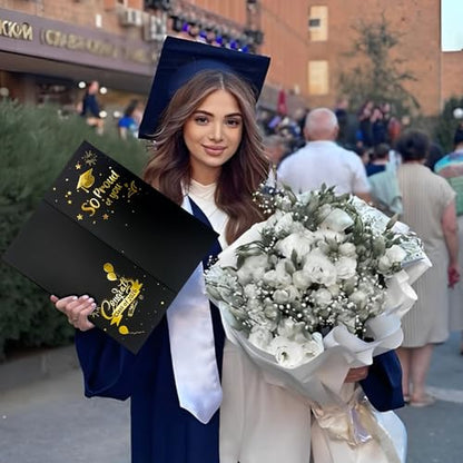GMFrames Graduation Trifold Poster Board Picture Display Boards 2026 Grad Party Decorations Multiple Photo Table Display for Senior High School, College and University