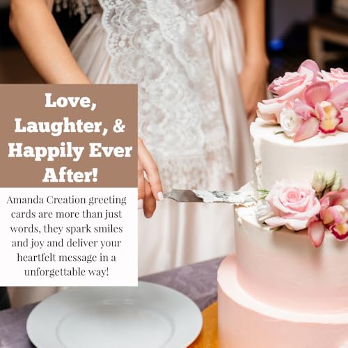 Funny Wedding Card for Newlyweds – Rare Sighting Silly Big Foot Themed Greeting for Bride and Groom Wedding Day- Congratulations to the Happy Couple 4X6 inch Card with Silver Envelope Included - style: Bigfoot