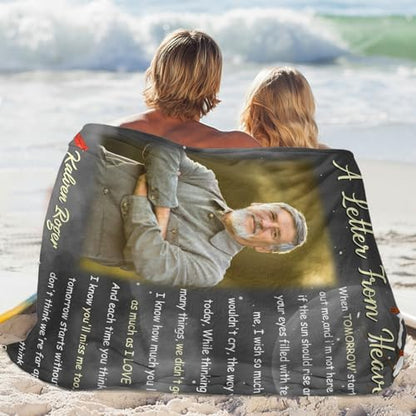 Personalized Memorial Blankets with Photos, in Memory of Loved One Gifts, Sympathy Bereavement Cardinal Blanket for Loss of Mom Dad Grandma Husband Son Daughter - color: New Arrivals-4