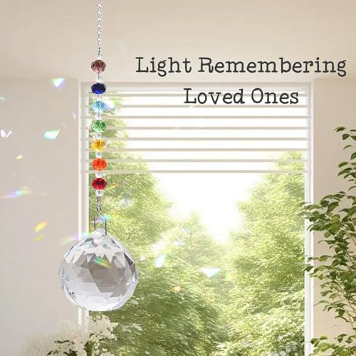 Hegelda Memorial Gifts for Loss of Brother Crystal Suncatcher Ornaments - color: Brother