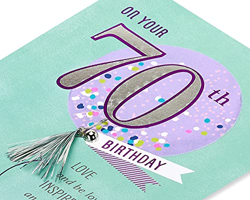American Greetings 70th Birthday Card (Be Celebrated) - color: Be Celebrated