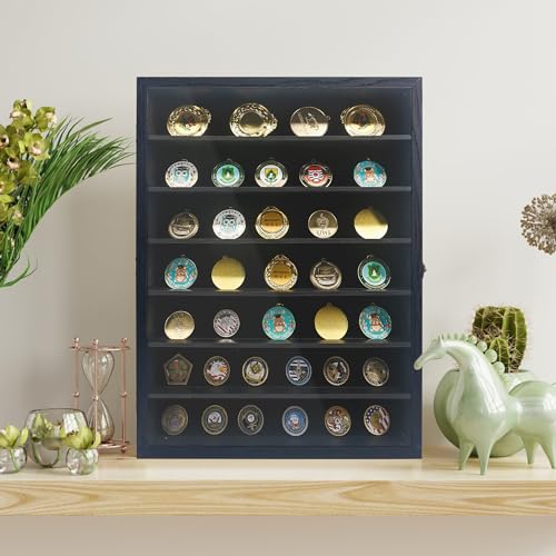 16x20 Shadow Boxes Display Cases with Shelves, Black Deep Shadow Box Frame for Keepsake Collectibles, Coins Military Medals Pins Wedding Flowers - color: Black, size: 16*20