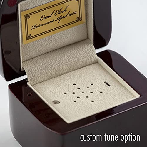 Hi Gloss Modern Petite 18 Note Music Box with Cut Edges - Many Songs to Choose - Everything is Beautiful - size: 105. Everything is Beautiful