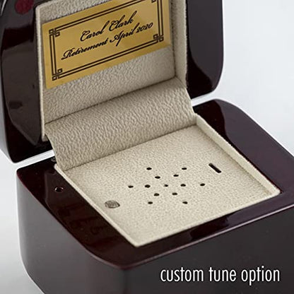 Hi Gloss Modern Petite 18 Note Music Box with Cut Edges - Many Songs to Choose - Everything is Beautiful - size: 105. Everything is Beautiful