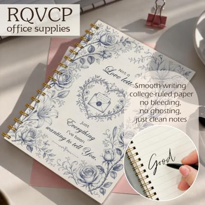 Rqvcp Not a Love Letter Lined Journal Notebook 5.5x8.3in - color: Everything I've Been Wanting To Tell You
