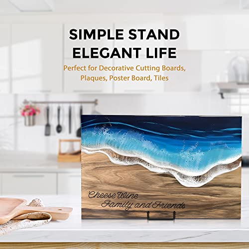 TR-LIFE 3 Pack 10 Inch Plate Stands for Display - Large Picture Stand