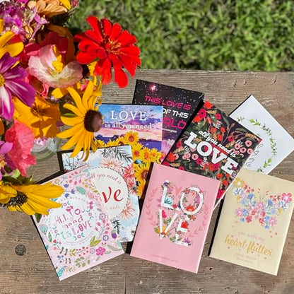 All You Need is Love Bouquet 25 Wildflower Packets for Planting, Perfect Valentines Gift, Garden Seeds to Grow Live Plants, Flowers - Bentley Seed Co. - style: All You Need Is Love