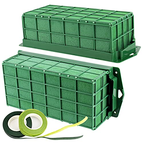 Takytao Floral Foam Cage 2 Pieces, Floral Foam for Artificial Flowers - size: 2 pcs