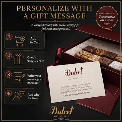 Dulcet Gourmet Gift Basket - Get Well and Sympathy Gift Basket - color: Congratulations