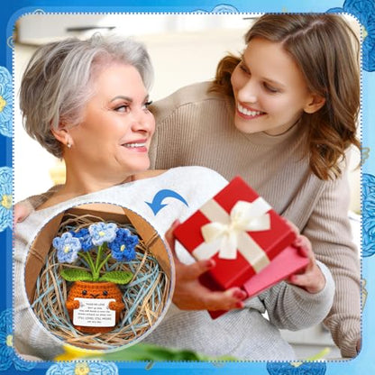 Sympathy Gift Loss of Loved One,Blue Forget Me Not Flower,Those We Love - color: Blue Forget Me Not Flower, style: Those We Love