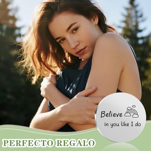 Pocket Hug Token 2026 Graduation Giftsfor her him Mothers Day Gifts for Mom Thank You Gift for Her Him - color: Believe in You Like I Do