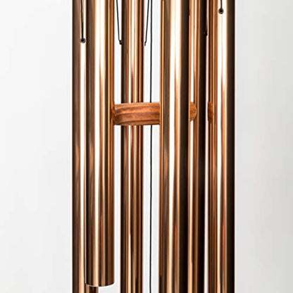 In Loving Memory 30-inch Windchime, Bronze w/What we Have Once Enjoyed… - color: Bronze