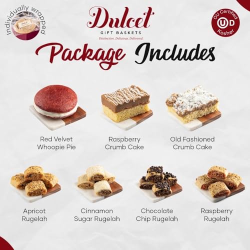 Premium Gourmet Gift Box Mothers Day Sympathy Gift Basket & Care Package — Thinking of You Get-Well Gifts for Women, Mother, Daughter & Family by Dulcet Gift Baskets - Personal Note Option Available