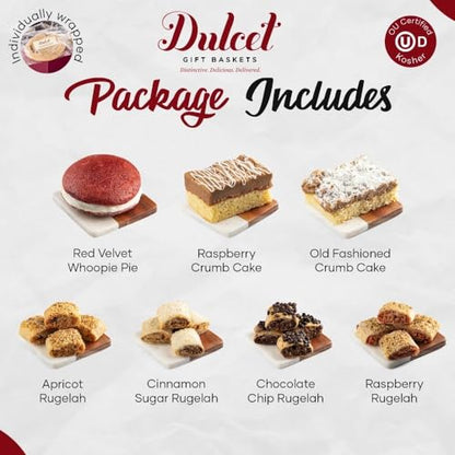 Premium Gourmet Gift Box Mothers Day Sympathy Gift Basket & Care Package — Thinking of You Get-Well Gifts for Women, Mother, Daughter & Family by Dulcet Gift Baskets - Personal Note Option Available