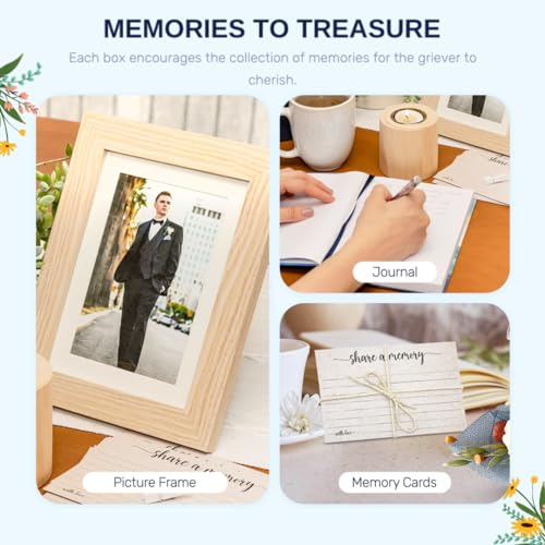 Grief Care Package for Loss of a Loved One, Sympathy Gift, Condolences, Bereavement, Memorial Gift for Funeral, Sorry for Your Loss of Dad Mom Sister Brother Daughter Son Friend