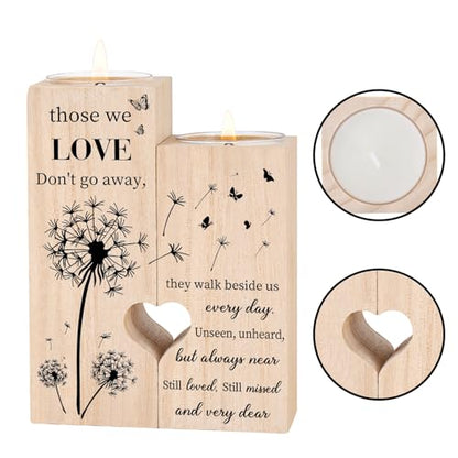 Sympathy Gifts for Loss of Loved One, Bereavement Candle Holders | Condolence Gift, Memorial Gifts for Mother Father Grandma Grandpa Aunt