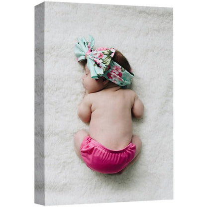 SIGNLEADER Canvas Prints with Your Photos, Canvas Pictures Custom Wall Art, Personalized Family Portrait Canvas Pictures - 24x36 inches - size: 36"L x 24"W