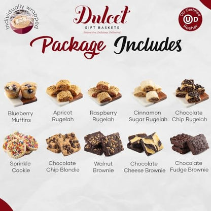 Dulcet Gift Baskets Classic Father’s Day Fresh Baked Cookie & Brownie Gift Tin- Perfect Father’s Day Celebration Card for Men, Him, Grandpa, Dad, Boyfriend, Son, Brother or Co-worker. - style: Father's Day