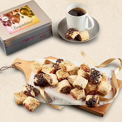 Congratulations Gift, Gourmet Gift Baskets Congratulations Gift Baskets For Women, Men, Dad, Mom, College Students, and Friends Food Gifts By Dulcet Gift Baskets - style: Congratulations
