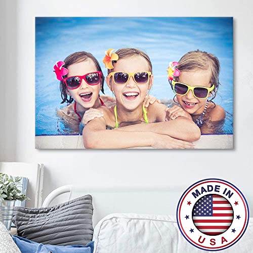 wall26 Photo to Custom Canvas Prints | 1.5" Frame - 12" x 18" - color: Canvas Wrap, size: 12"L x 18"W