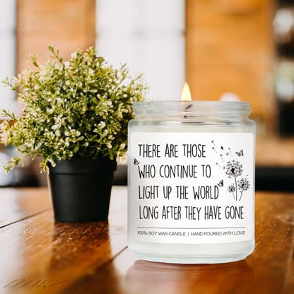 Sympathy Scented Candle Gifts for Loss of Loved One, There are Those Who Continue to Light Up The World, Thinking of You, Memorial Candle Gifts for Loss of Relatives, Funeral Decorations42