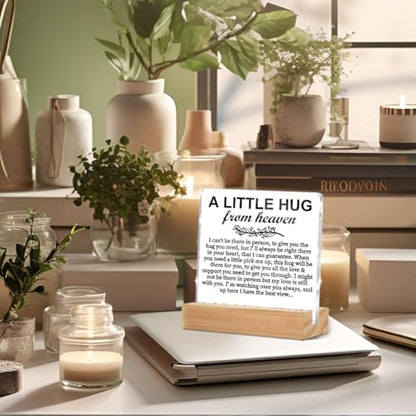 Memorial Gifts Acrylic Sign, Sympathy Gifts for Loss of Loved One - color: Memorial Gifts 03