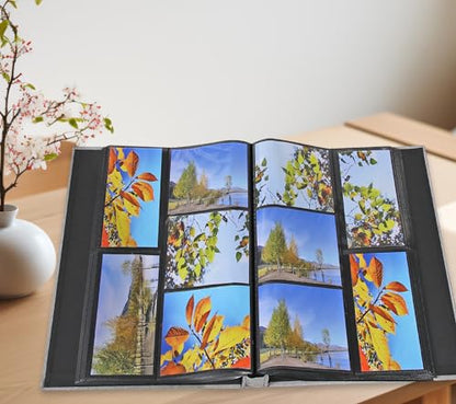 Linen Hardcover Photo Album 4x6 600 Photos,Fabric Large Photo Book,Beige - color: Beige, size: 600Photos