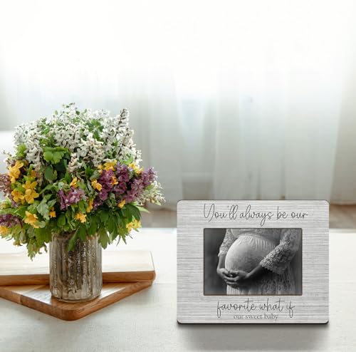 Memorial Picture Frame Baby,Miscarriage Gifts Picture Frame, Loss Of Baby Sympathy Gifts 4x6 Photo Frames,Miscarriage Loss Photo Frames,Pregnancy Loss Gift,Memorial Gift,Miscarriage Sympathy