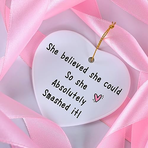 Jocidea Proud of You Gift - She Believed She Could so She Absolutely Smashed It - Well Done Gift - You Did It - color: Absolutely Smashed It