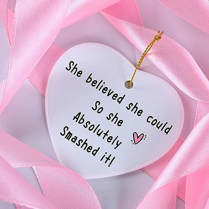 Jocidea Proud of You Gift - She Believed She Could so She Absolutely Smashed It - Well Done Gift - You Did It - color: Absolutely Smashed It