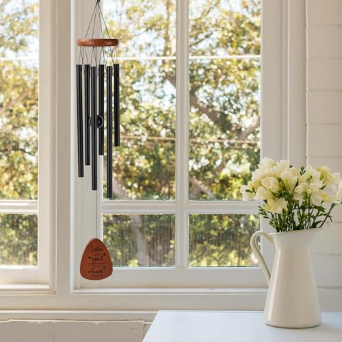 26 Inch Memorial Wind Chimes, Memorial Gifts for Loss of Loved One | Sympathy Gift Wind Chimes for Loss of Mom Dad Father Mother Daughter Son, Bereavement Remembrance Gift in Memory of Loved One - size: Loss of Loved One-1