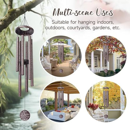 Miscarriage Gifts for Mothers, 25'' Loss of baby Sympathy Wind Chimes,infant loss memorial gifts,Bereavement,Condolence,Remembrance Gift,Miscarriage Keepsake for Mom,Windchimes in Memory of angel baby