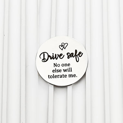 RFTWXHPN Long Distance Relationship Friendship Gifts for Women Men Pocket Hug Tokens Christmas Gift for Boyfriend Girlfriend - color: Drive Safe No One