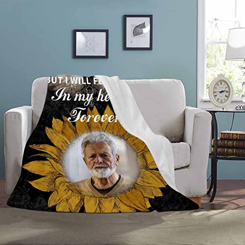 InterestPrint Personlaized Blanket Loss Sympathy Blanket Loving Memorial Remembrance Gift Bed Throws Light Blanket - color: Multi K5, size: 30 x 40 Inches