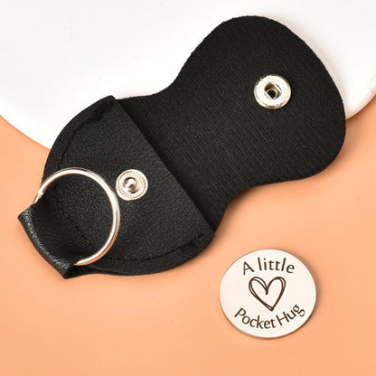 Inspirational Gifts Token Keychains for Girls Daughter Birthday Graduation Gift for Girlfriend Niece Christmas Gifts, Beautiful Girl You Can Do Amazing Things PU Leather Keychain Engraved - color: Beautiful Girl