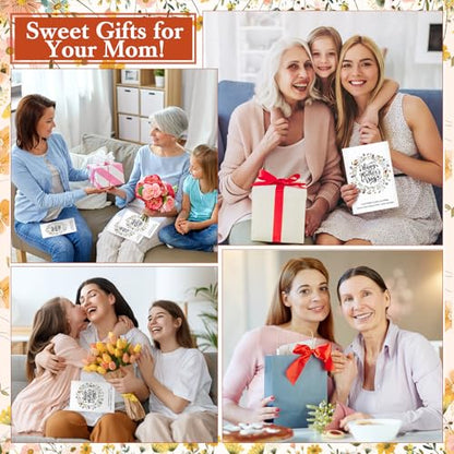 AmazingSpark 50 Pcs Mother's Day Seed Packets Self-Adhesive Flower Seed Envelopes Party Favors & Church Gifts for Mom DIY Empty Floral Mini Organizers, No Seeds (Wildflower) - style: Wildflower