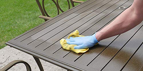 AL-NEW Aluminum Restoration Cleaning Solution | Clean & Restore Patio Furniture, Stainless Steel, and Other Household Metal Surfaces (32 Ounce Kit) - style: 32oz Kit