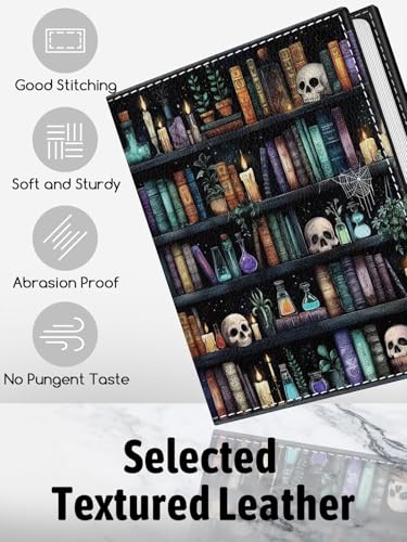 Photo Album 4x6, 56 Pockets Small Picture Book Goth Bookshelf - color: Goth Bookshelf