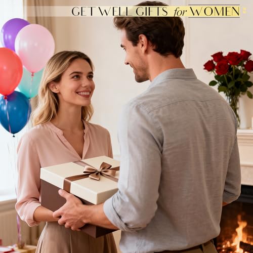 Get Well Soon Gifts for Women, Thinking of You Gifts for Mom Friends | GIfts for Friend Sister, Spa Care Package, Sympathy Gift for Loss of Loved One, Sending Hugs Gift Basket for Women