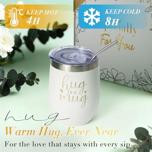 Get Well Soon Gift Baskets for Women After Surgery Recovery, Care Package for Women, Inspirational Thinking of You & Spa Self Care Gifts for Mom Wife Friend Grandma, Feel Better Hug in a Box - color: Kflw01