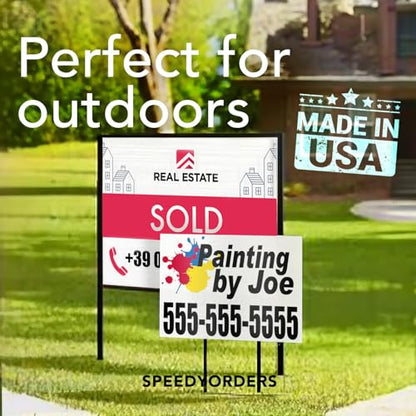 Custom Outdoor Metal Sign, Personalized Aluminum Safety and Business Sign, Waterproof (Black Background, White Aluminum, 14x10 In) - color: Black, size: 14x10 Inches
