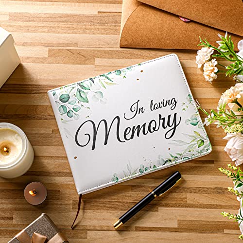 Patelai Funeral Guest Book with Pen, Memory - style: Memory