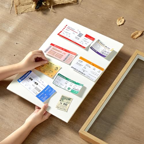 12x16 Large Shadow Box Frame with Thickened Acrylic Panel & Pins - color: Wood Color+foam Back+foam Packaging, size: 12x16